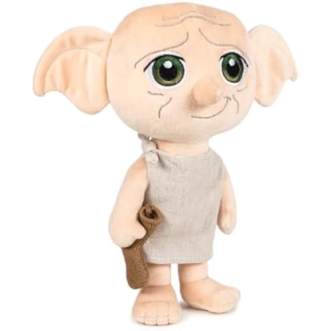 HARRY POTTER PLUSH FIGURES - DOBBY, SEVERUS SNAPE, OWL, TALKING MAGIC HAT & KEYRING - CUDDLY TOY/PLUSH TOY/FIGURE - Image 1